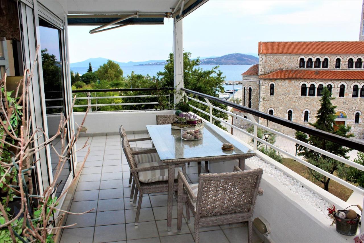 Apartamento Luxury Sea View Volos Exterior foto