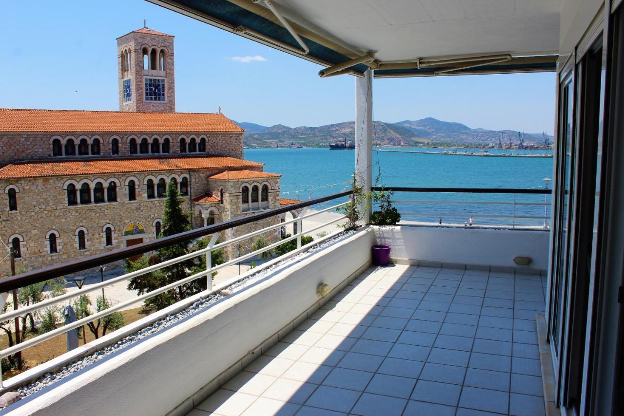 Apartamento Luxury Sea View Volos Exterior foto