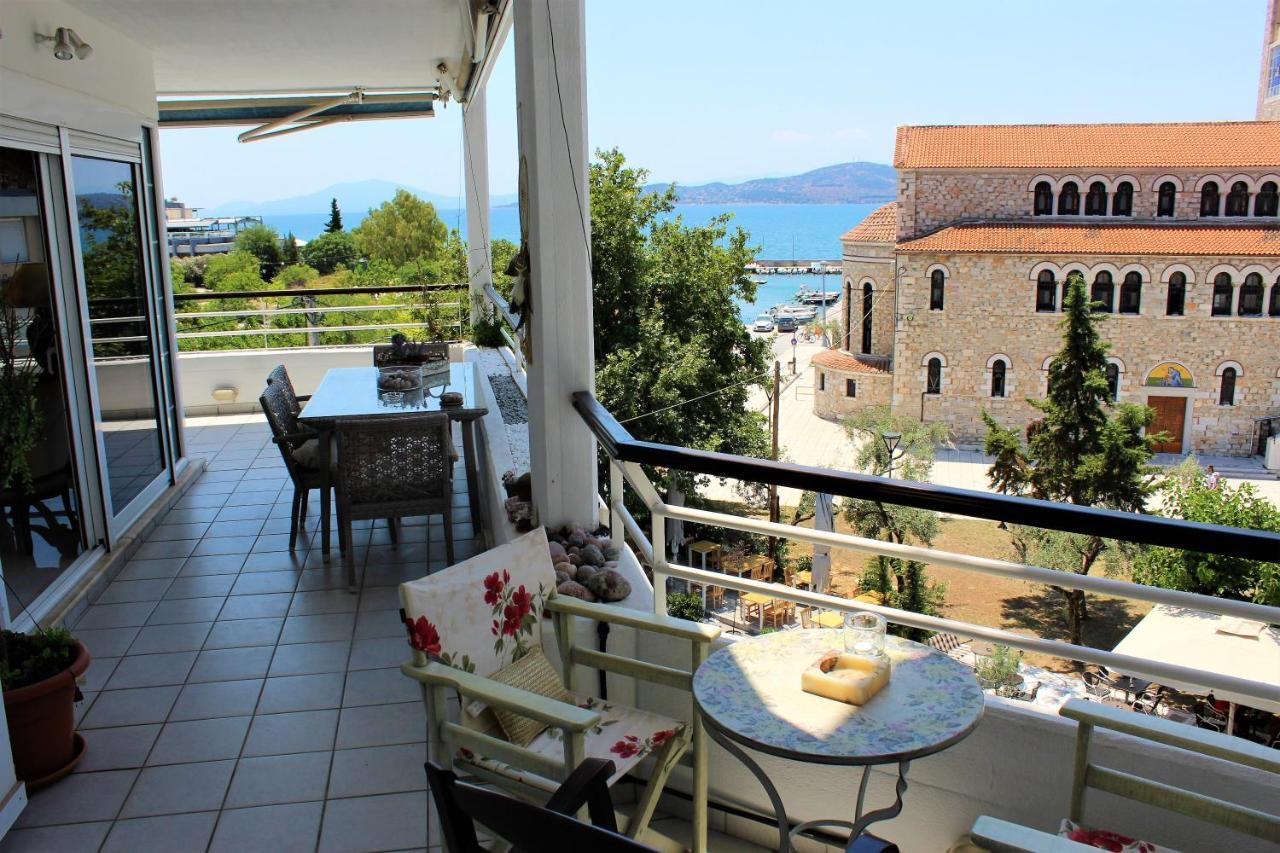 Apartamento Luxury Sea View Volos Exterior foto