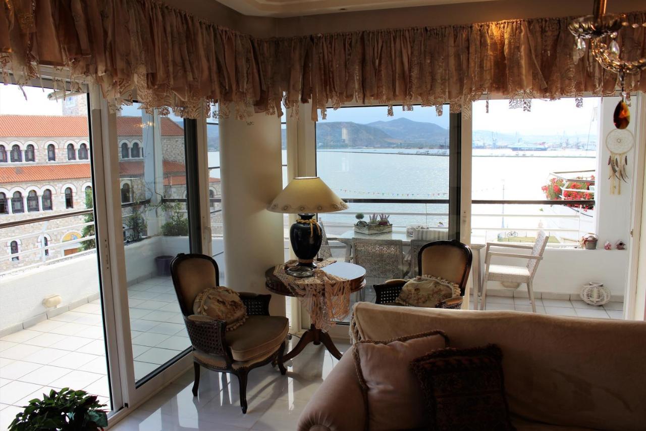 Apartamento Luxury Sea View Volos Exterior foto