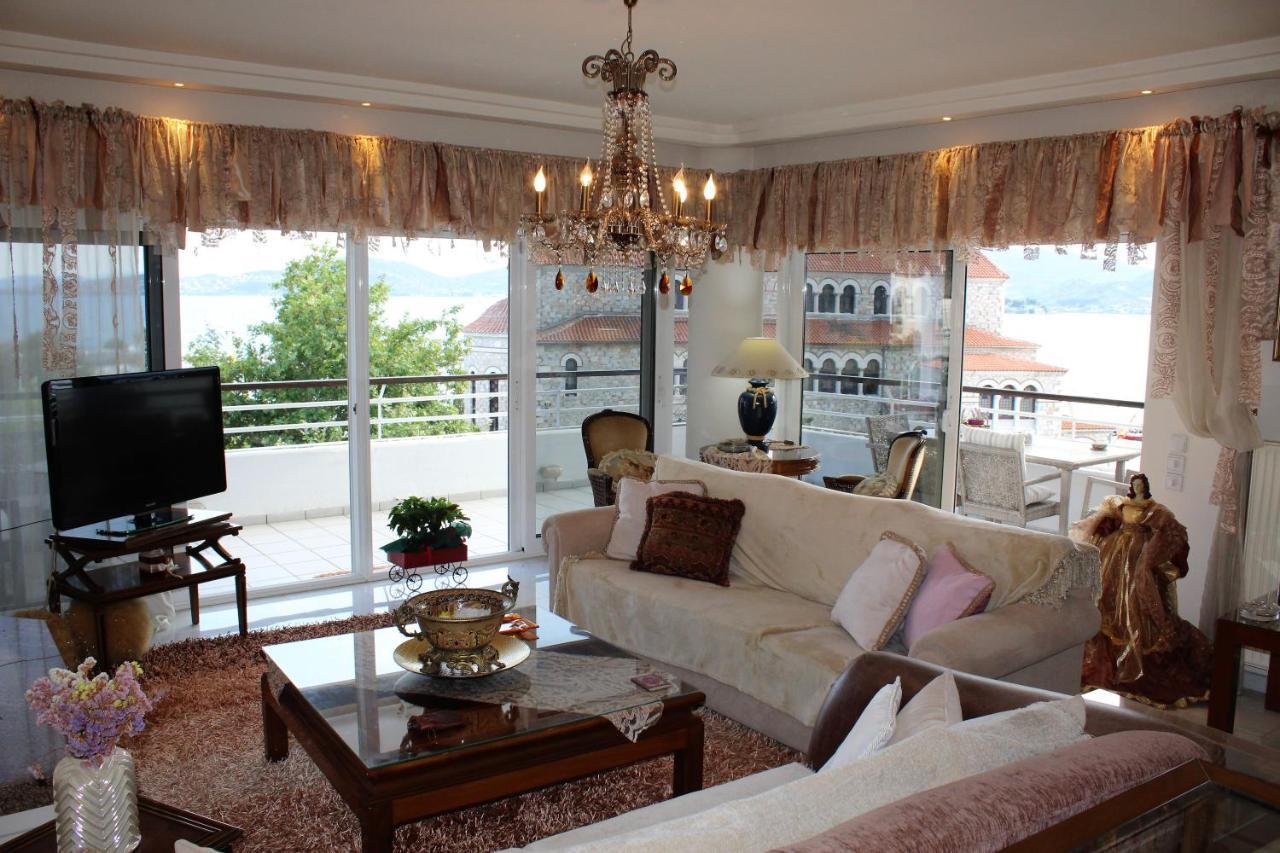 Apartamento Luxury Sea View Volos Exterior foto